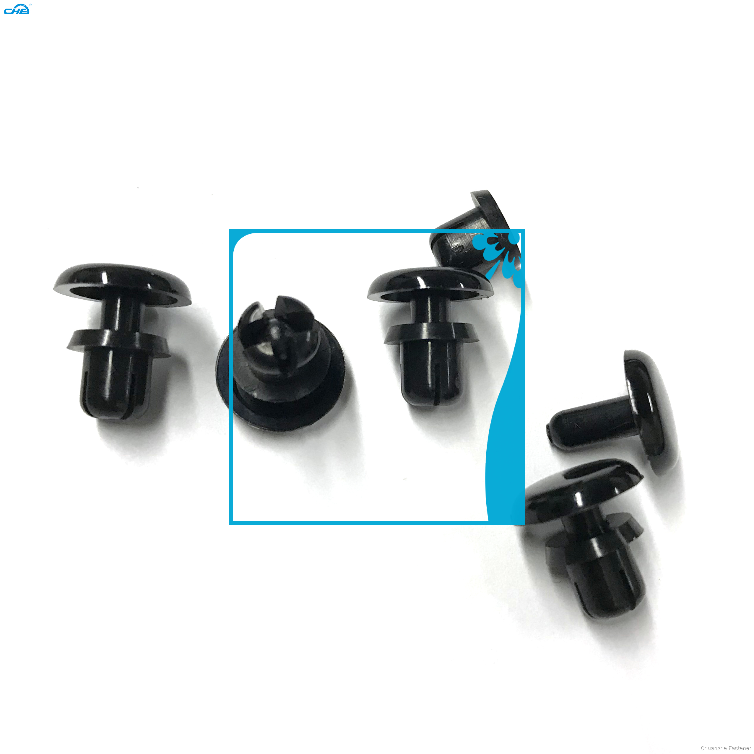 wholesale 4mm plastic rivets company | Chuanghe Fastener 1