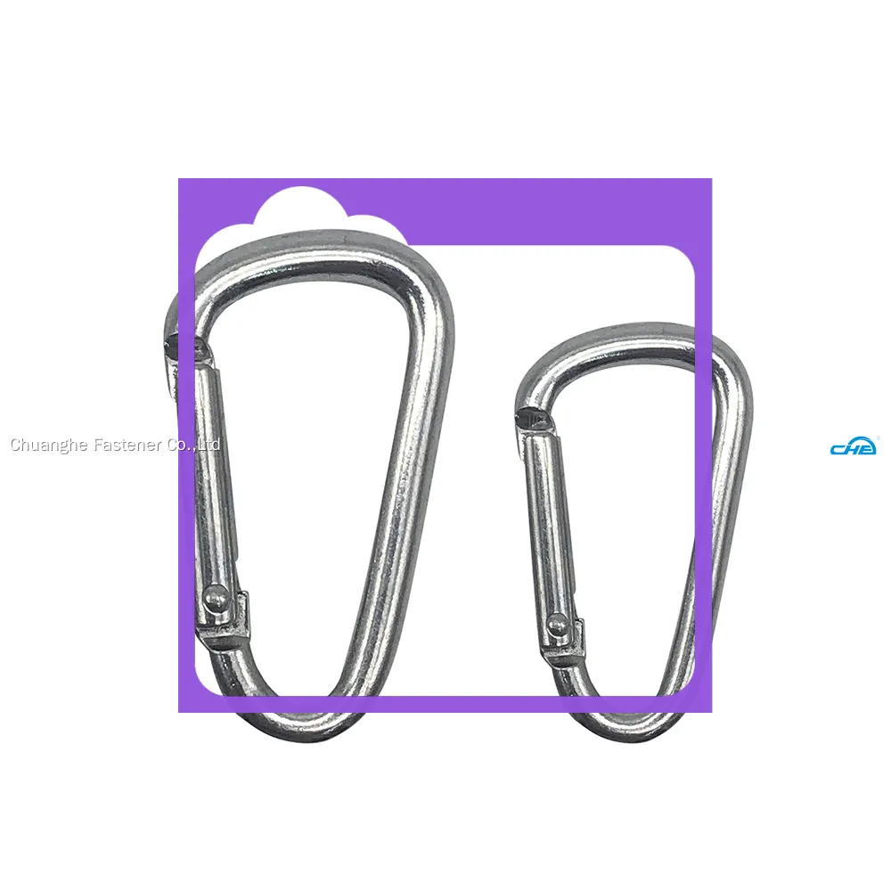 Custom carabiner clips manufacturers Manufacturer | Chuanghe Fastener 1