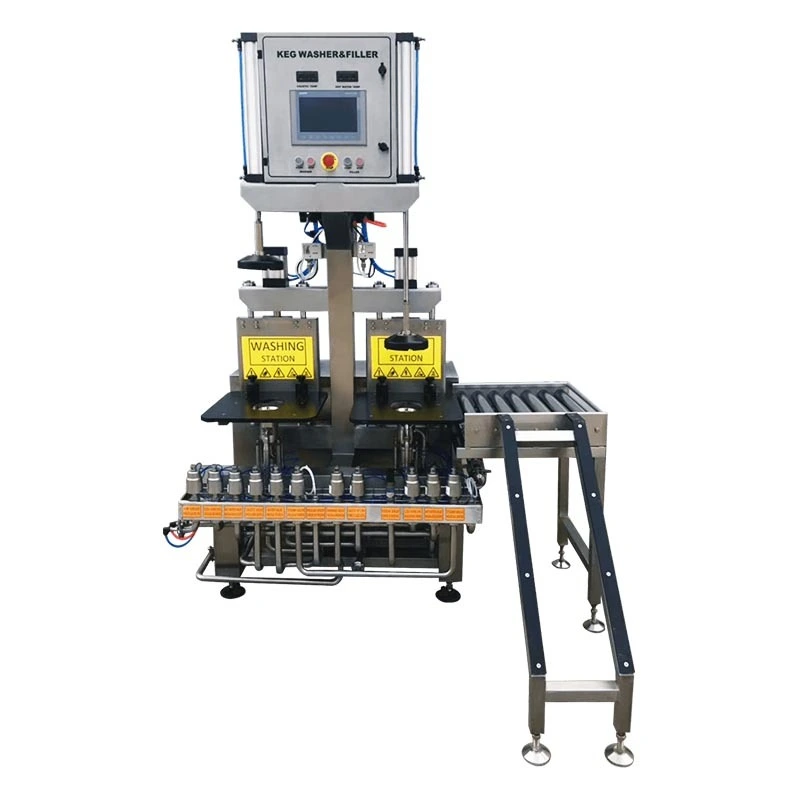 Beer Keg Washing And Filling Machine TRCFA2-22S-T-H-1-1M-L 1