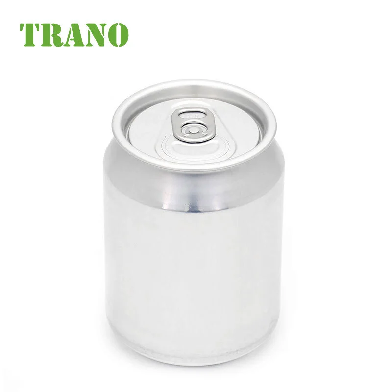 Empty Blank Custom Printed Beverage Aluminum Juice Can Stubby 250ml 1