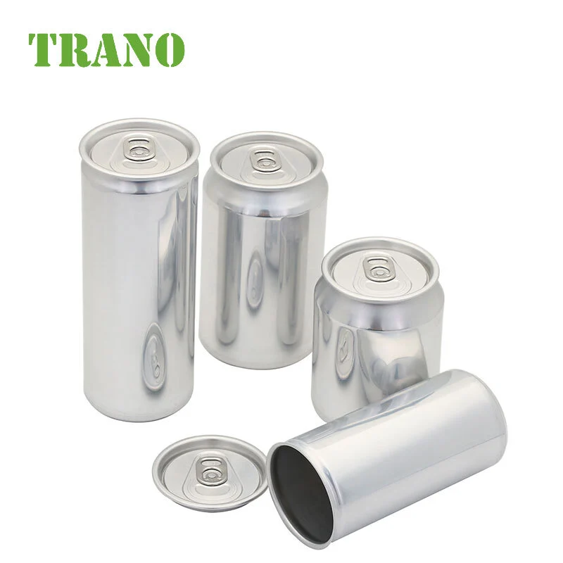 Empty Blank Custom Printed Beverage Aluminum Juice Cans Sleek 330ml 1