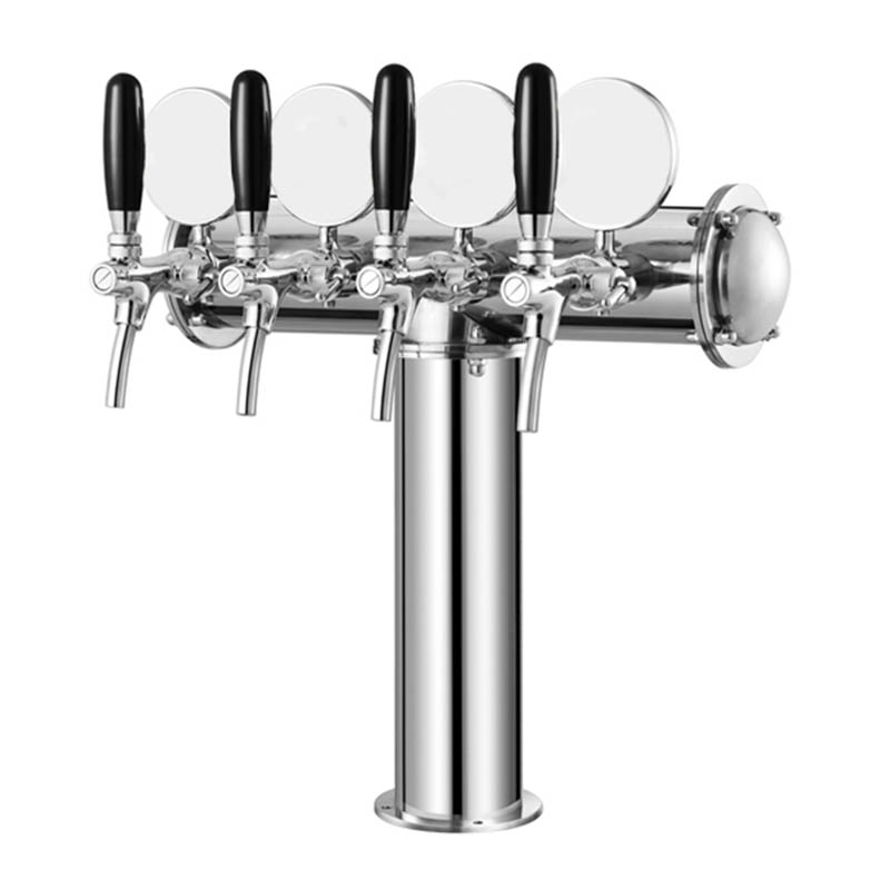 Polished Stainless Steel Faucet Column(Beer Tower) 1