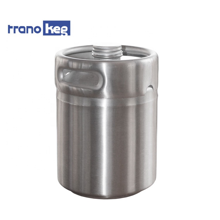 Importateur en gros de mini-fûts portables personnalisés en acier inoxydable de 5 litres 3