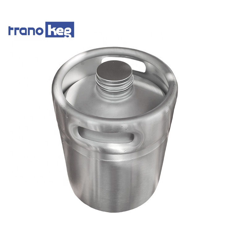 Importateur en gros de mini-fûts portables personnalisés en acier inoxydable de 5 litres 6