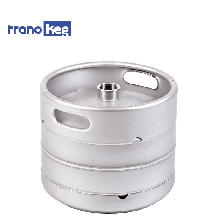 Fût à bière commercial allemand de 20 litres en acier inoxydable, conforme à la norme DIN et conforme aux normes allemandes. 1