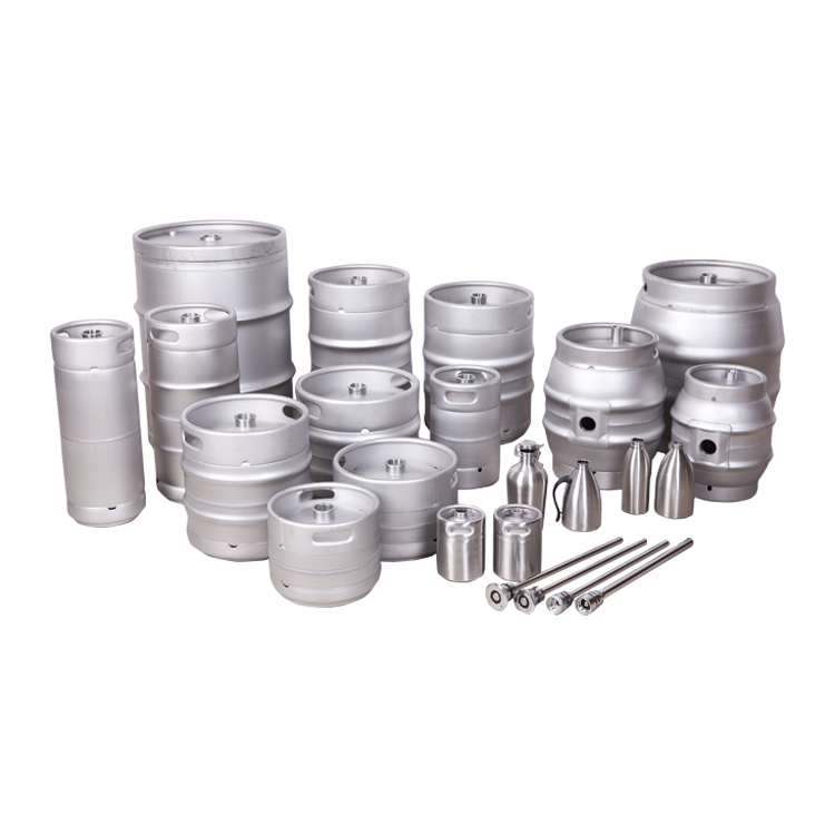 fûts de bière miniatures en plastique de qualité alimentaire, de 5, 15 et 50 litres, disponibles en gros en Europe. 1