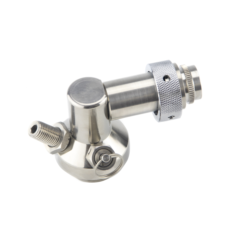 Nouveau Sus 304 avec tuyau en silicone de 30 cm, compatible avec les mini-fûts de bière artisanale, les growlers et les mini-tireuses à bière. 1