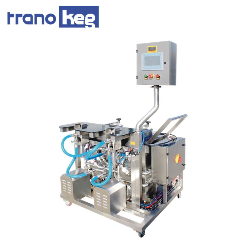Machine à laver les fûts de bière automatique commerciale à 2 ou 4 têtes pour brasserie 1