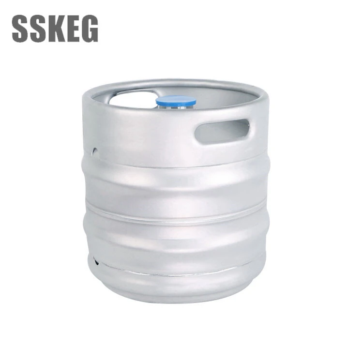 Fût à bière neuf, vide et personnalisé en acier inoxydable, 15 L 1