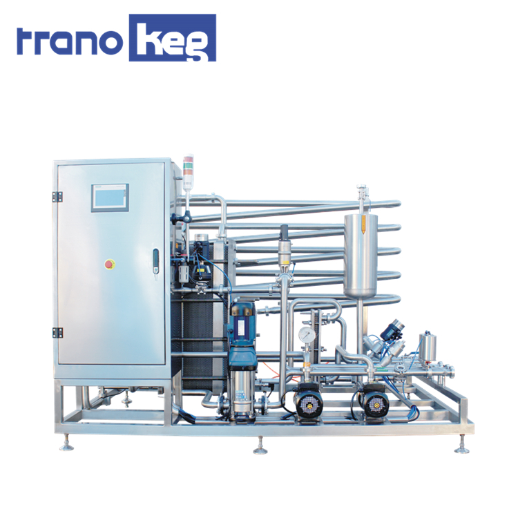 Prix ​​des pasteurisateurs à vapeur tubulaires compacts de 500 et 1000 litres pour la production de bière par lots rapides : 1