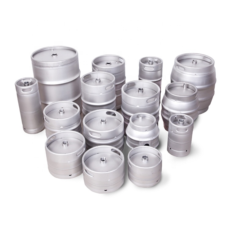 Fûts de bière artisanale en acier inoxydable de qualité alimentaire, en gros, mini-fûts de 4 et 5 litres pour bière pression. 1