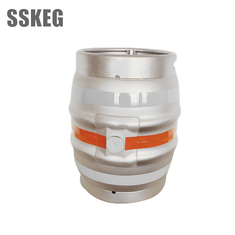 Prix ​​des fûts de bière pression vides en acier inoxydable durable de 18 gallons 3
