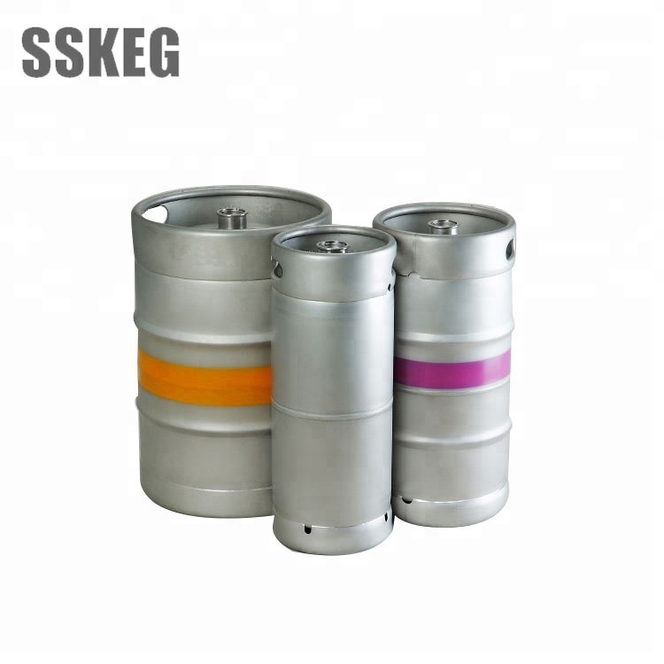 fût de bière mince OEM en acier inoxydable de 1/4 pouce (US) 2