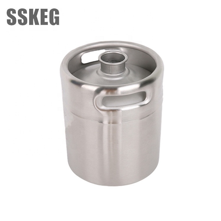 Quality-Assured Food Grade 304 Stainless Steel 64 oz growler keg 1