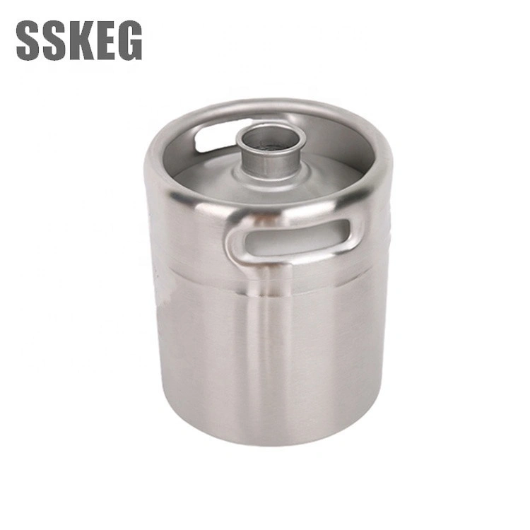 fût growler de 64 oz en acier inoxydable 304 de qualité alimentaire garantie 1