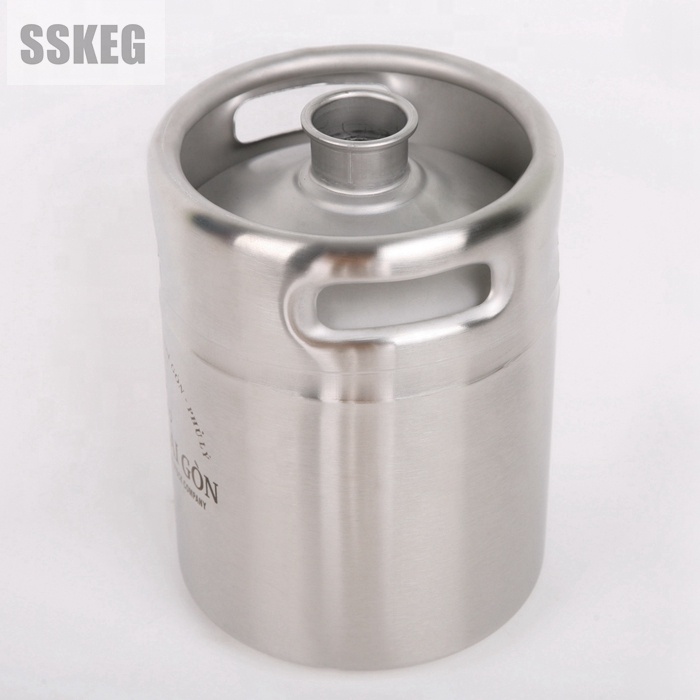 Quality-Assured Food Grade 304 Stainless Steel 64 oz growler keg 3