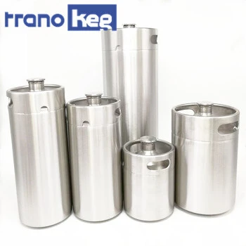 growler à bière artisanale en acier inoxydable de 5 litres en gros 1