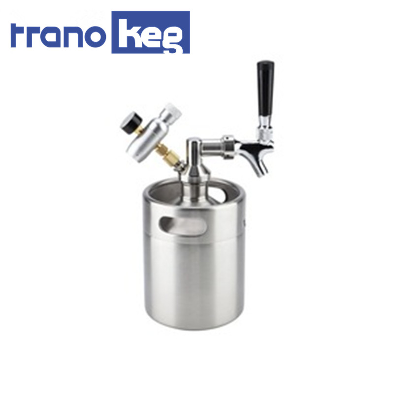 Best Price Good Feedback Beer Growler With Co2 tap 1
