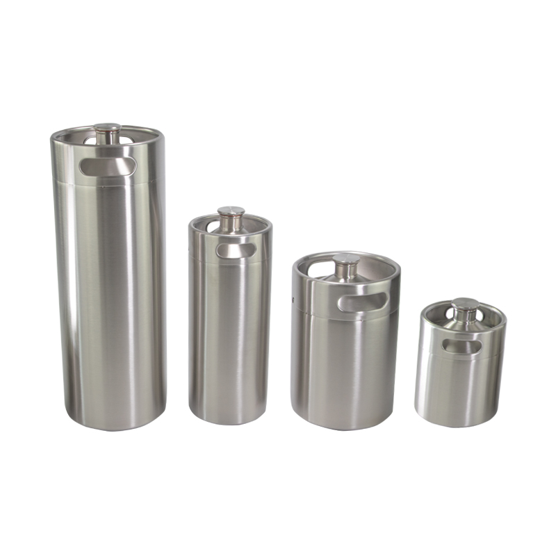 mini fût de bière en acier inoxydable de 2 L, 4 L, 5 L et 64 oz 1
