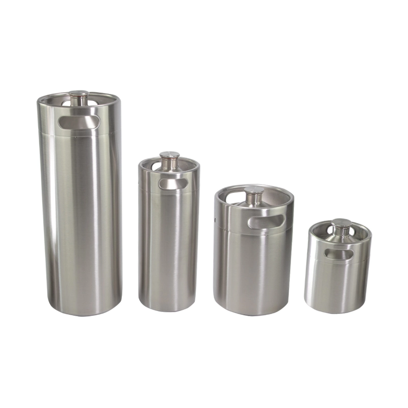 mini fût de bière en acier inoxydable de 2 L, 4 L, 5 L et 64 oz 1