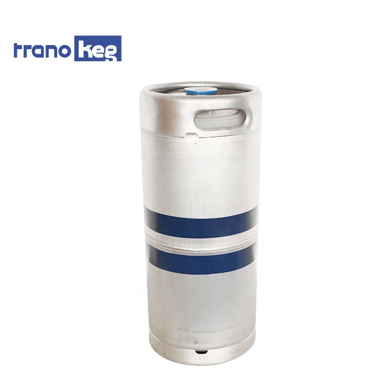 Fût de bière US 20L (1/6 baril) en acier inoxydable AISI 304 de qualité alimentaire 1