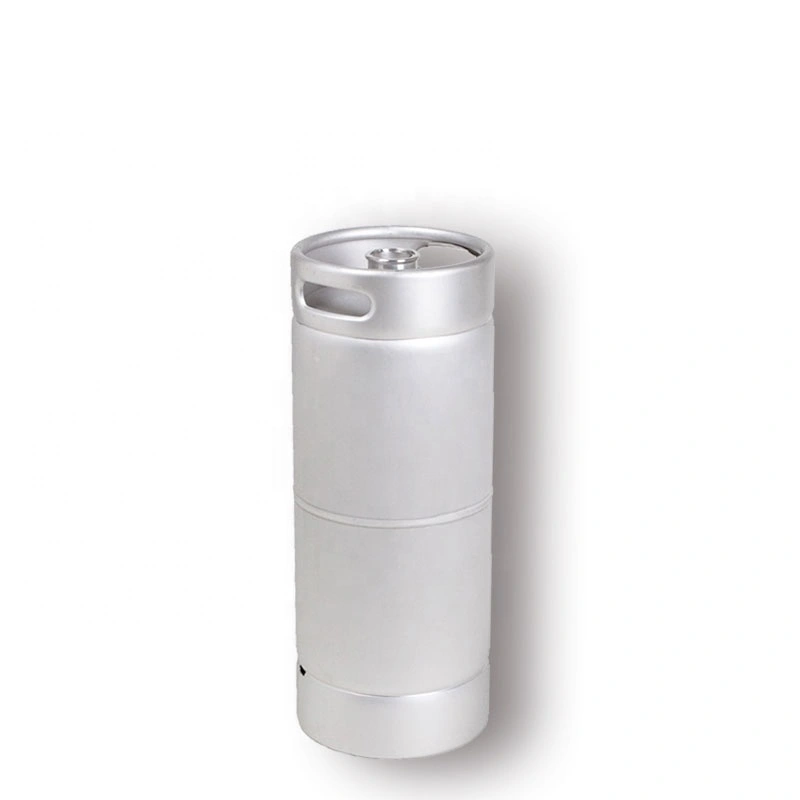 Fût à bière de 20 litres en acier inoxydable SS304, sixième de baril 1