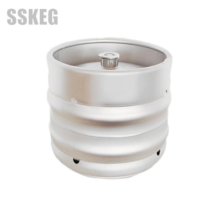 Fût de bière de 30 litres en acier inoxydable de qualité alimentaire AISI, conforme aux normes européennes 2