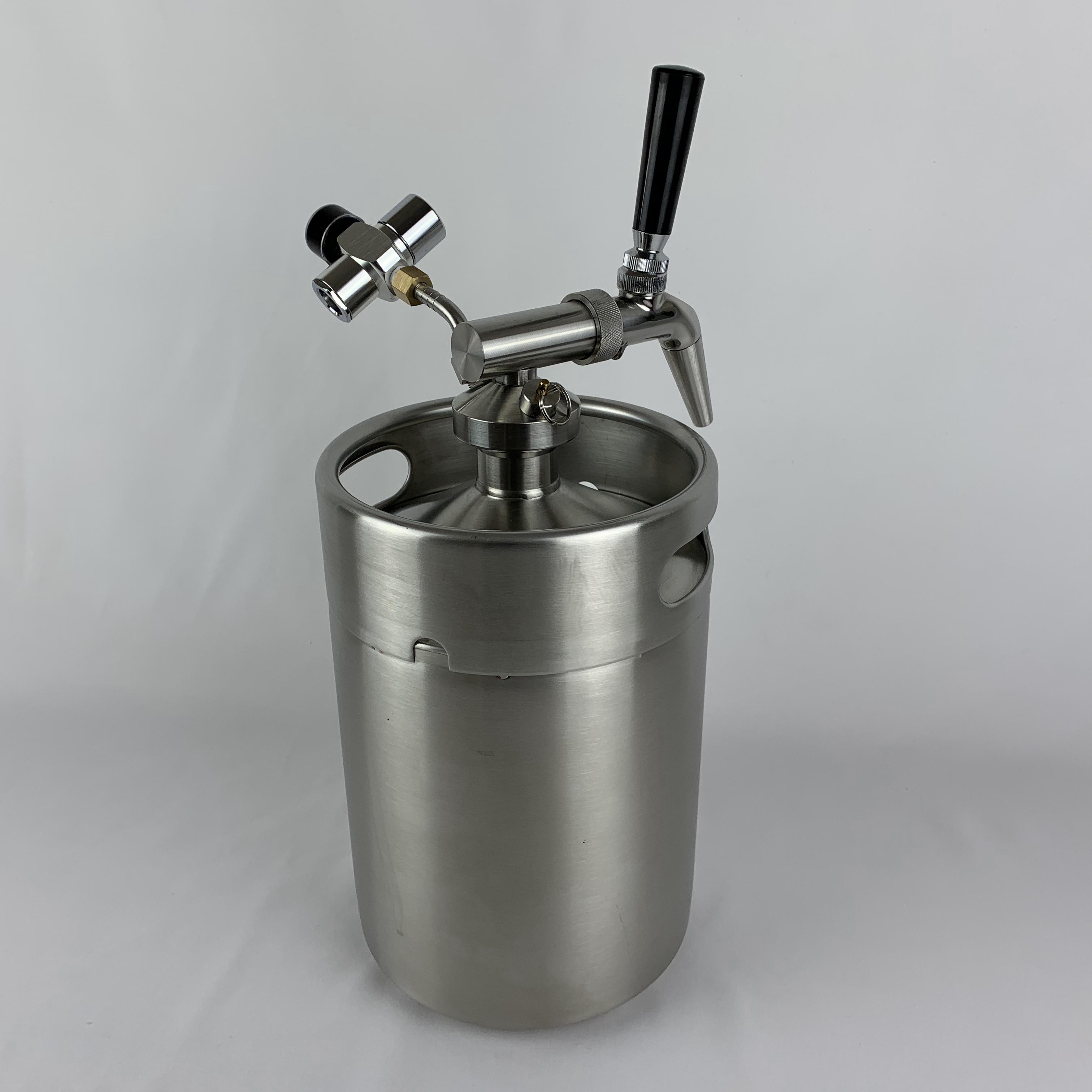 Mini fût de brasserie sur mesure avec système de distribution de bière artisanale et robinet (utilisations au Royaume-Uni) 3