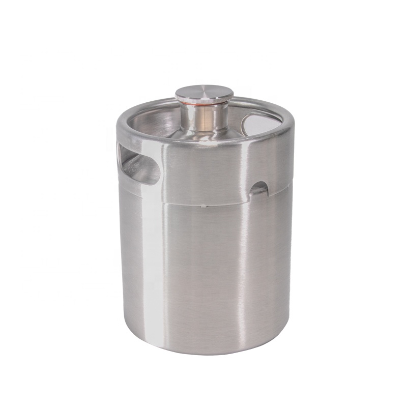 Mini-fût de brassage maison 2L en acier inoxydable 1