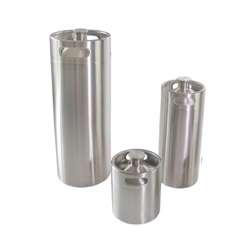 Mini-fût à bière en acier inoxydable de 1 L, 2 L, 3,6 L, 4 L, 5 L et 10 L 6
