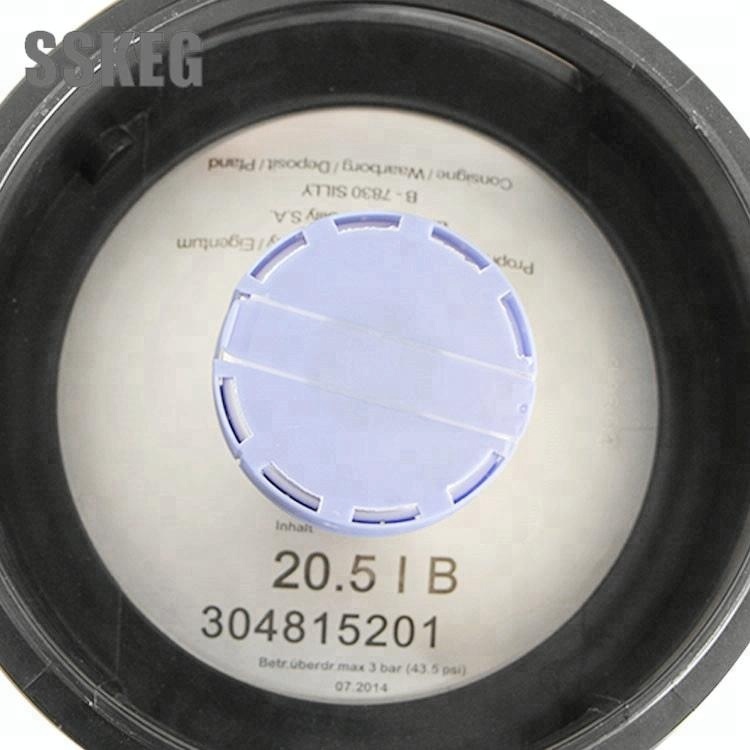 Fût à bière mince ECO en acier inoxydable AISI 304 de qualité alimentaire, 20 L, en promotion. 4