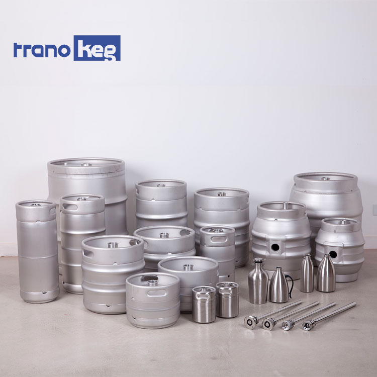 Fût de bière pression en acier inoxydable, format standard européen 1/2 ou 1/4, 20 l, 30 l ou 50 l. 1