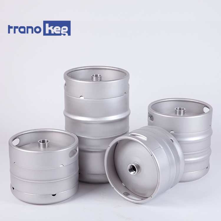 Fût de bière pression en acier inoxydable, format standard européen 1/2 ou 1/4, 20 l, 30 l ou 50 l. 5