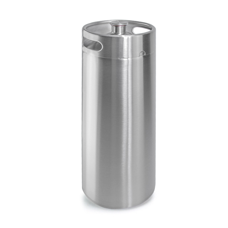 Distributeur de comptoir en acier inoxydable ultra tendance, mini fût de bière artisanal et growler 1