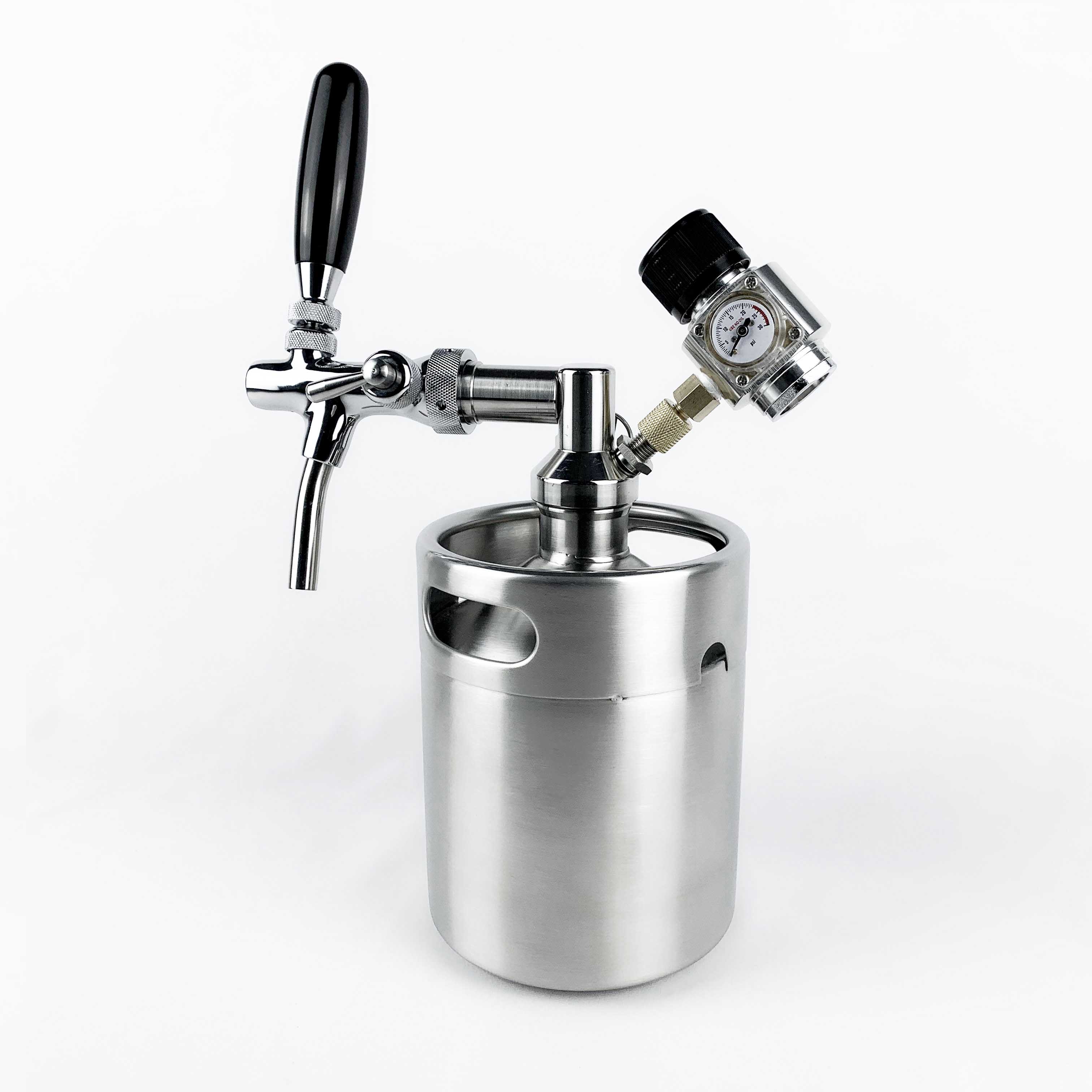 Offre spéciale 2019 : Meilleur prix et excellents avis sur le growler à bière avec robinet de CO2 1