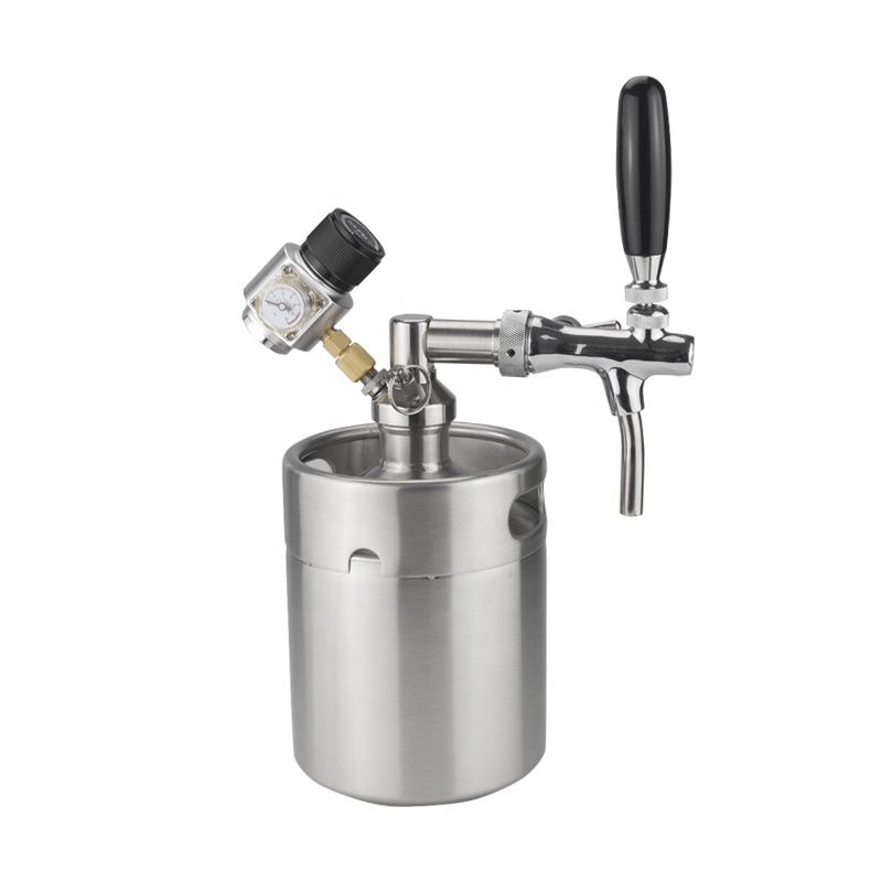 mini-fûts à bière growler en acier inoxydable 304 de 4 litres (128 oz) 6