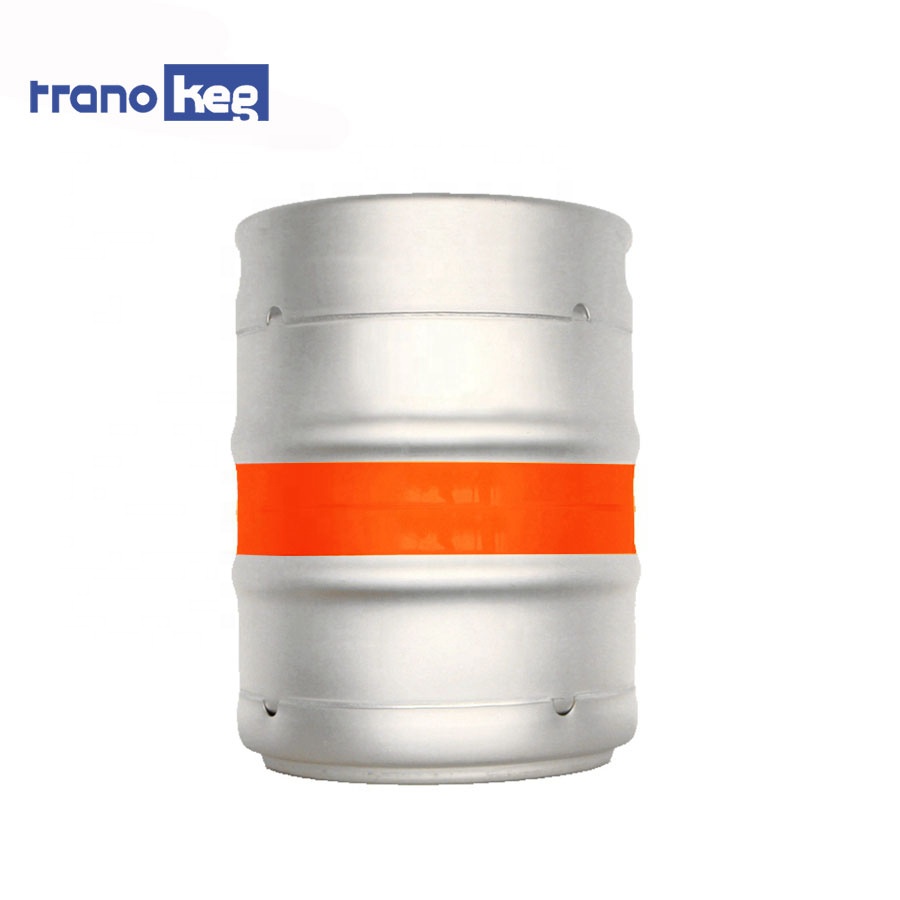 Fût à bière mince American Standard 1/4 1bbl en acier inoxydable, 5,16 gallons (10 litres). 2