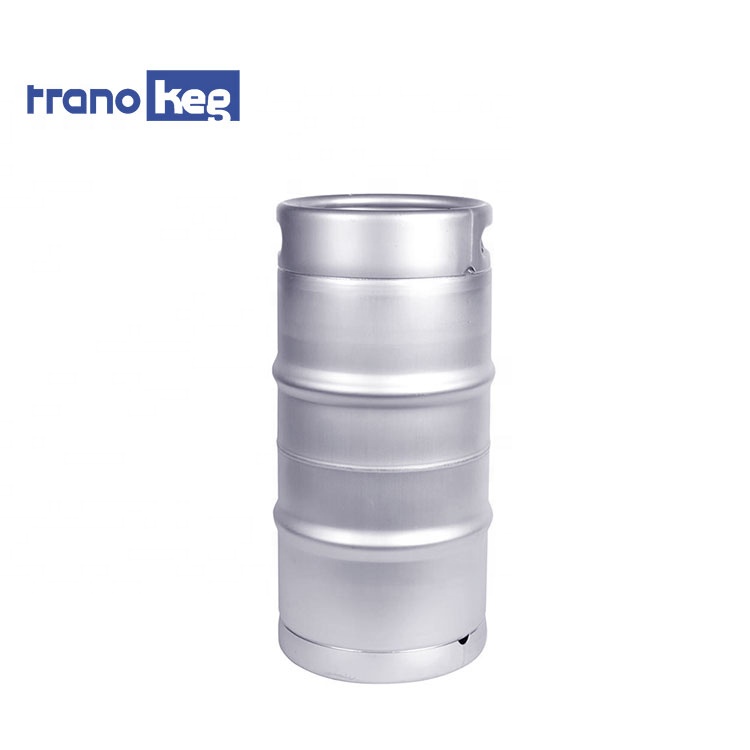 Fût à bière standard américain de 1/4 baril en acier inoxydable 304, 30 L, avec système A/S/G/D 3