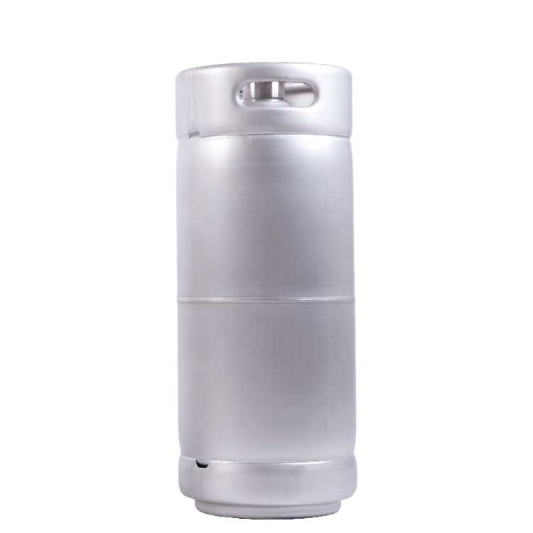 Fût à bière mince en acier inoxydable de 20 litres (équivalent à 1/6 de fût de bière US). 2