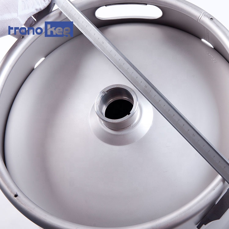 fût de bière vide de 50 litres en acier inoxydable, personnalisé, à vendre. 6