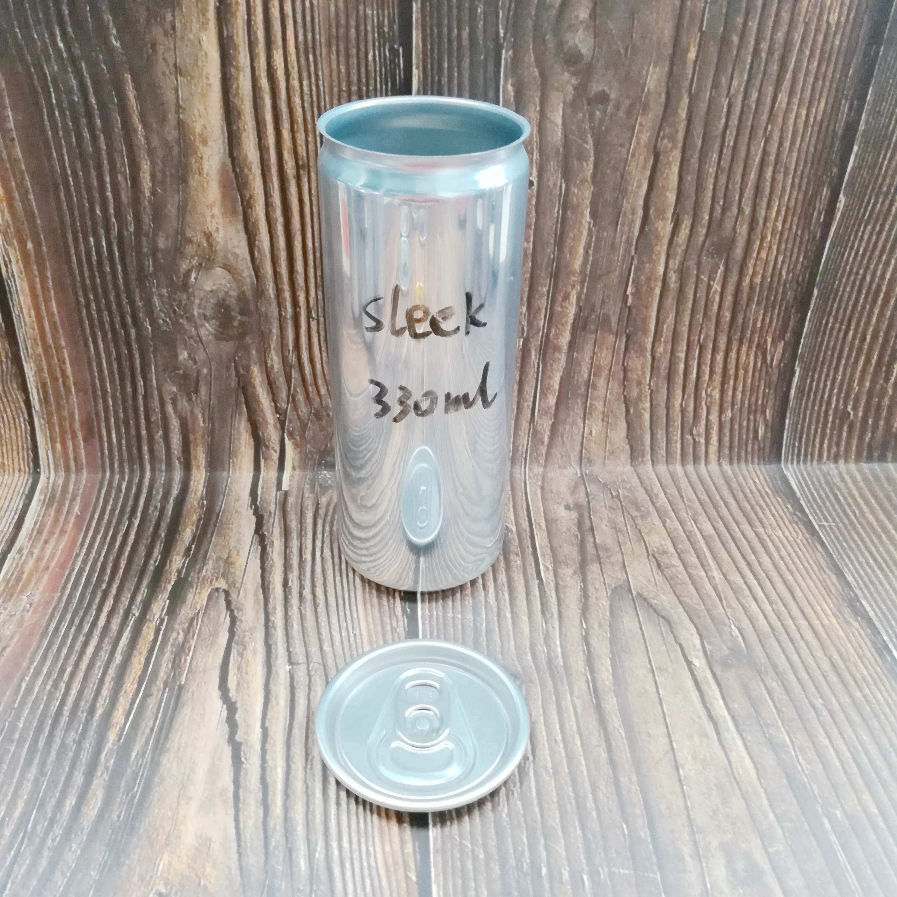 Latas de aluminio vacías, sin impresión, aptas para uso alimentario, de 330 ml, 330 ml y 500 ml, para cervecerías artesanales. 3