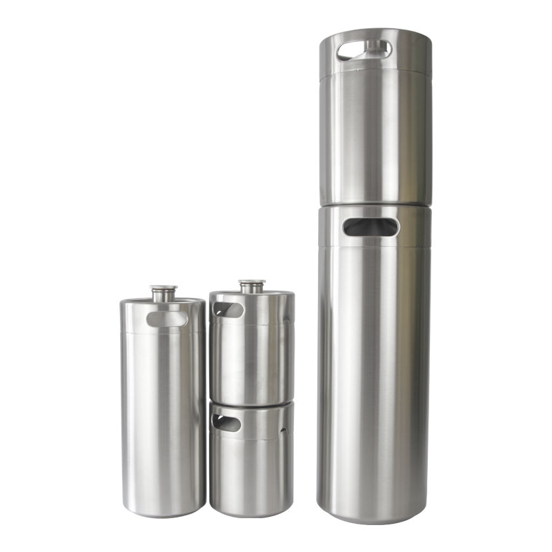 Mini-fût à bière isotherme en acier inoxydable de 2 et 5 gallons, très populaire 2