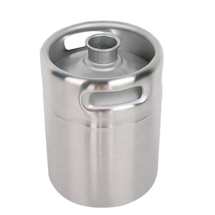 AISI 304 stainless steel mini keg 2L growler 1