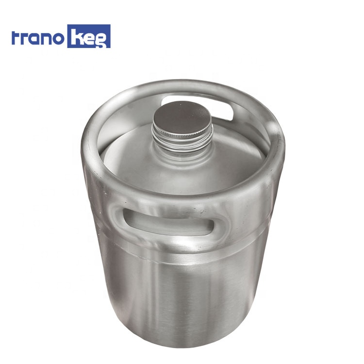 AISI 304 stainless steel mini keg 2L growler 4