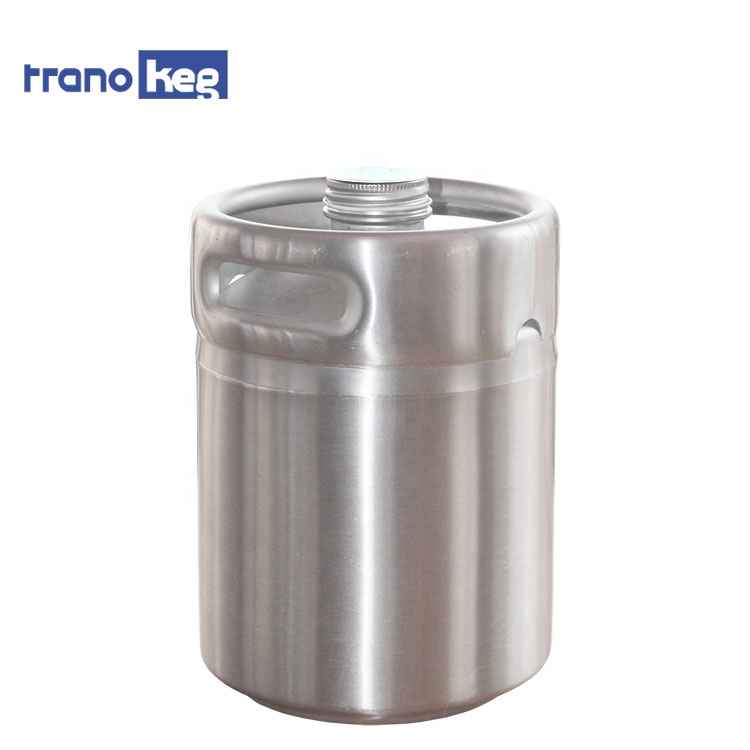 AISI 304 stainless steel mini keg 2L growler 5