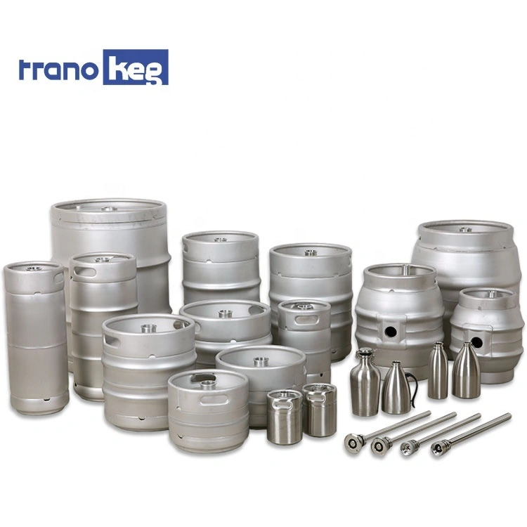 Fûts de bière de 20L/30L/50L en acier inoxydable de qualité alimentaire, disponibles à la vente (Europe, Amérique, Allemagne). 1