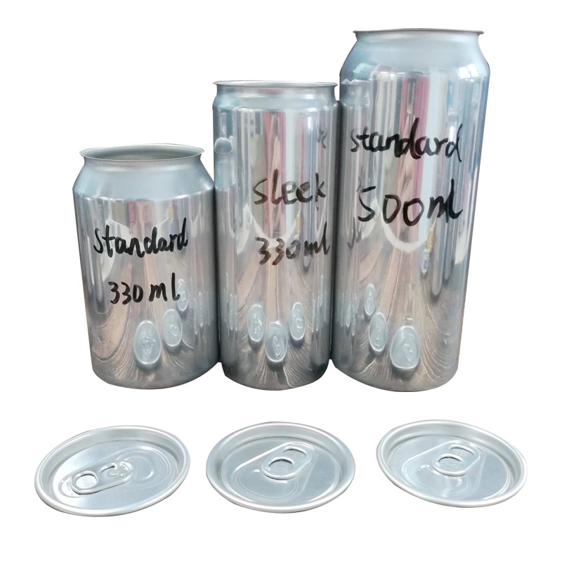 Wholesale Food Grade Empty Aluminium Beer Cans Customized 330ml, Sleek 330ml And 500ml 5