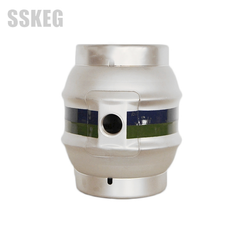 Contenants à bière recyclables, fûts de bière de 4,5 gallons à broche 1