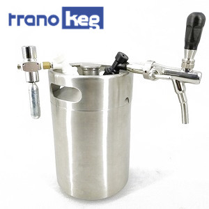 hot sale beer growler with co2 tap set 5