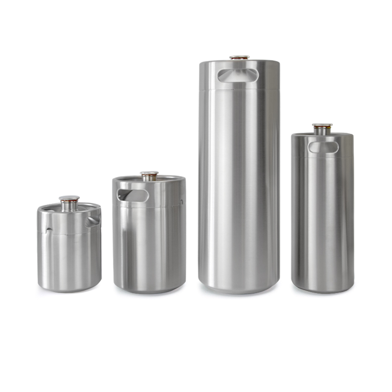 prix des petits fûts à vin empilables en acier inoxydable pour bouteilles de bière et des growlers 5
